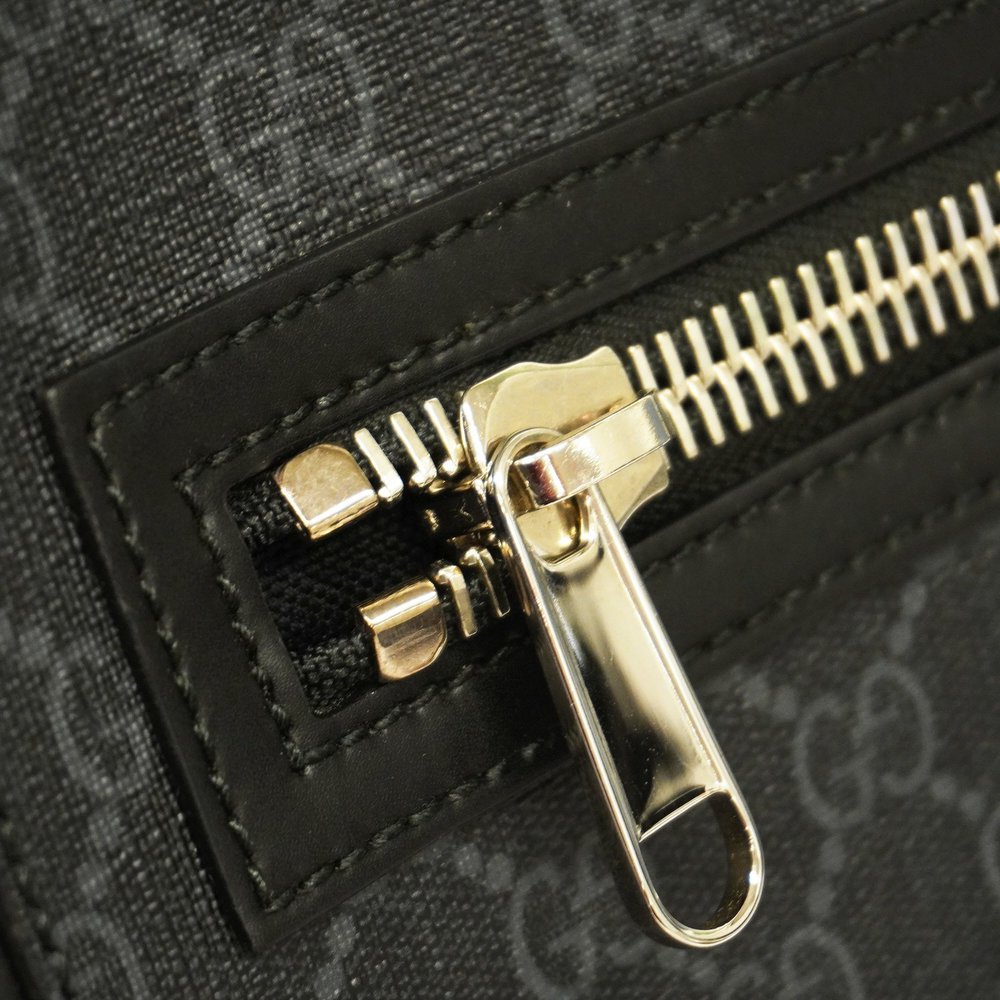 【3ce5526】Auth Gucci Sherry Line Shoulder Bag 523599 Men's GG Supreme,Leather - Picture 7 of 11